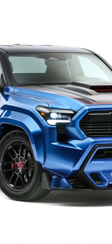 Toyota Tacoma X-Runner Concept, Electric trucks, 5K, White background