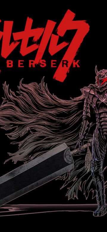 Berserker Armor, Guts, 5K, AMOLED, Black background, Dragon Slayer