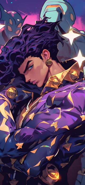 Jotaro Kujo, Artwork, JoJo's Bizarre Adventure