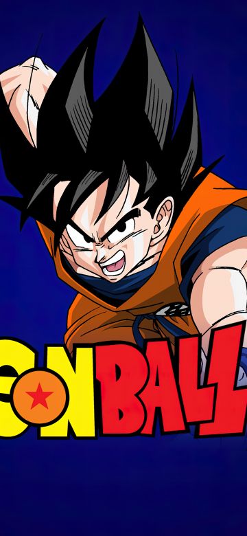 Dragon Ball Z, 8K, Son Goku, 5K, Blue background