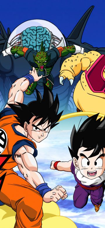 Dragon Ball Z, 5K, Characters, Ebifurya, Misokatsun, Son Goku, Kid Gohan