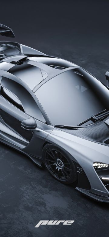 McLaren Senna, CGI, Sports car, 5K