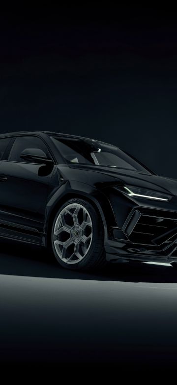 Lamborghini Urus Performante, Novitec, 5K, 8K, Dark theme, Dark background