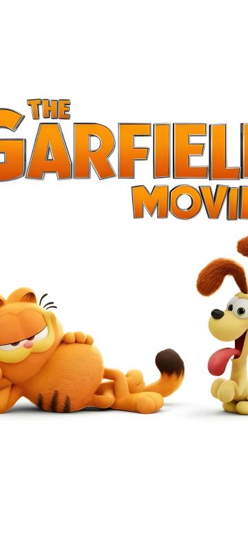 The Garfield Movie, 8K, Animation movies, 5K, White background, Odie