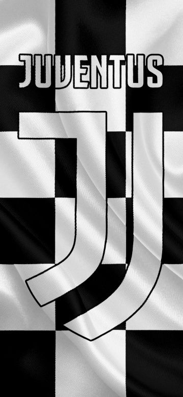 Juventus FC, Squares, Black and White, Soccer, 5K, Football club