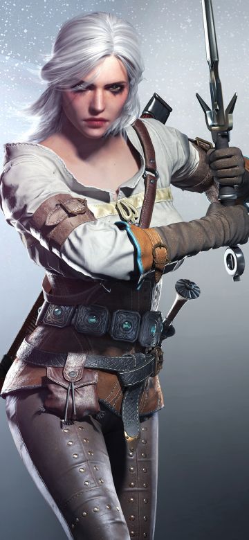 Ciri, The Witcher 3 Wild Hunt, 5K