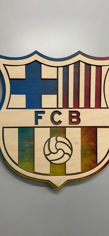 FC Barcelona, Badge, Football club, FCB, 5K