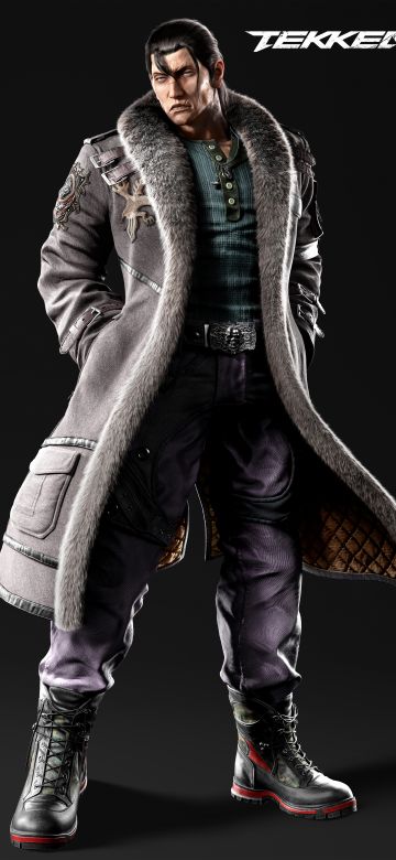 Tekken 8, Sergei Dragunov, Dark background