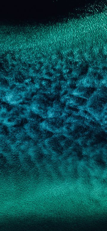 Ocean, Water Stream, Aerial view, Blue, Teal