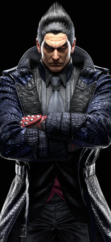 Kazuya Mishima, Tekken 8, 5K, AMOLED, Black background