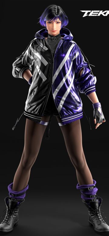 Reina, Tekken 8, Dark background