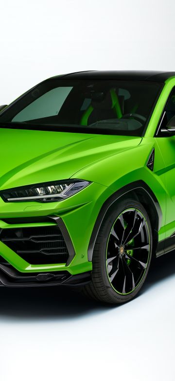 Lamborghini Urus Pearl Capsule, Green, White background, 2020