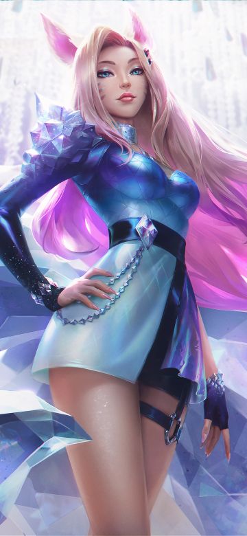 Ahri, KDA, League of Legends, 5K, 8K