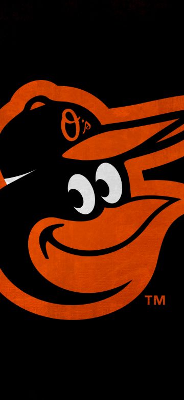 Baltimore Orioles, Baseball team, Major League Baseball (MLB), 5K, Black background