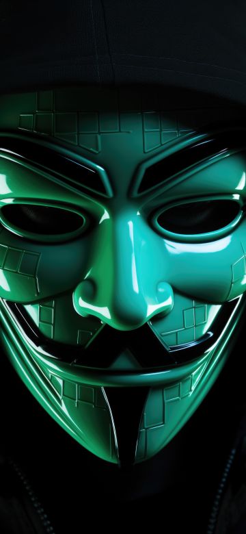 Hacker, Anonymous, Hoodie, Mask, 5K