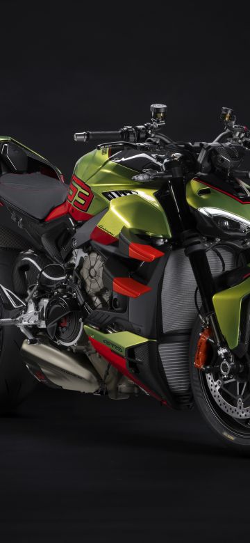 Ducati Streetfighter V4 Lamborghini, 2024, 5K, 8K, Dark background