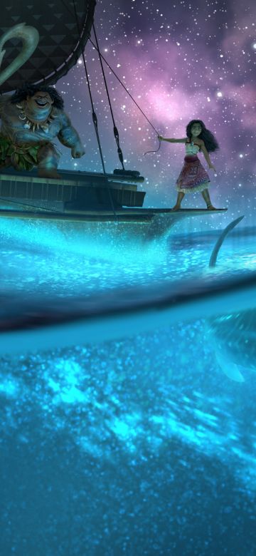 Moana 2, 2024 Movies, Animation movies, 5K, Walt Disney Animation