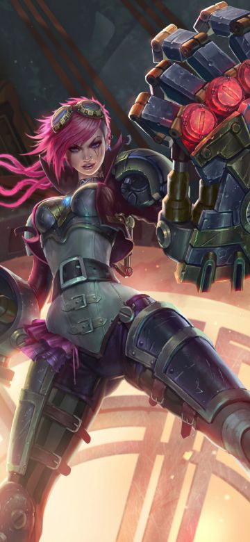 Vi (LoL), Artwork, League of Legends