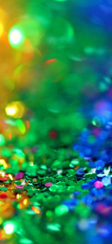 Glitter, Colorful, Multicolor, Bokeh, Assorted, Sequins, 5K