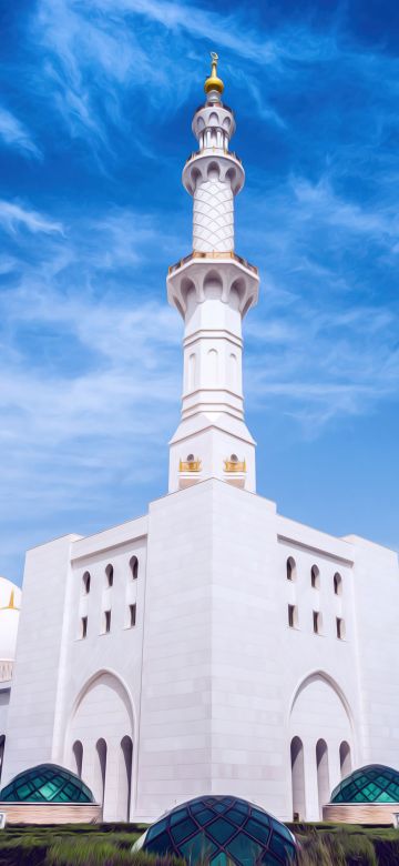 Sheikh Zayed Grand Mosque, 5K, Abu Dhabi, United Arab Emirates, Islamic