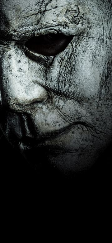 Michael Myers, 8K, Mask, Black background, Halloween night, 5K