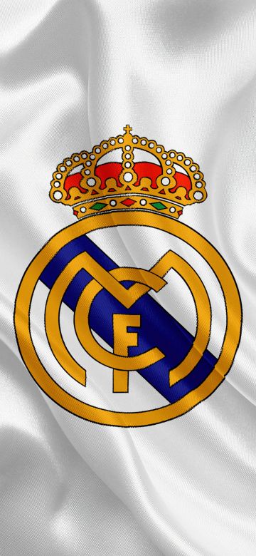 Real Madrid CF, 5K, Logo, Football club, Spanish