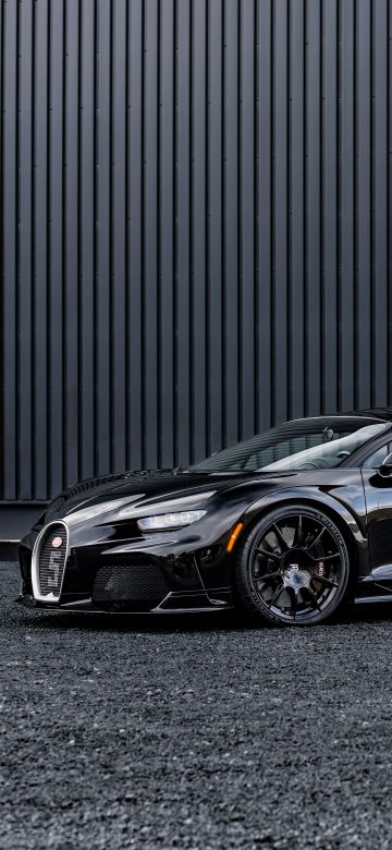 Bugatti Chiron Super Sport, 2024, Black cars, 5K