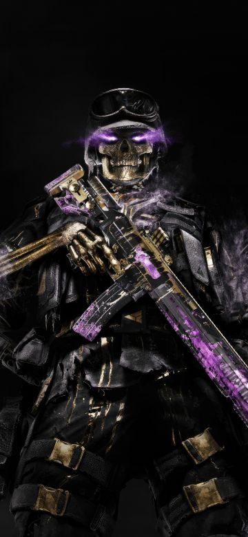 Call of Duty Warzone 2, 2024 Games, Black background, 5K