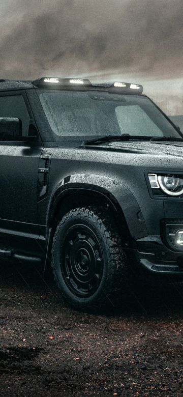 Land Rover Defender, Urban Automotive, 2024, 5K, Black cars