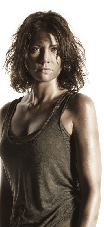 Lauren Cohan, Maggie (TWD), The Walking Dead, 5K, White background