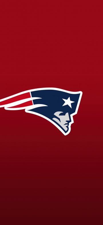 New England Patriots, Red background, 5K, NFL team