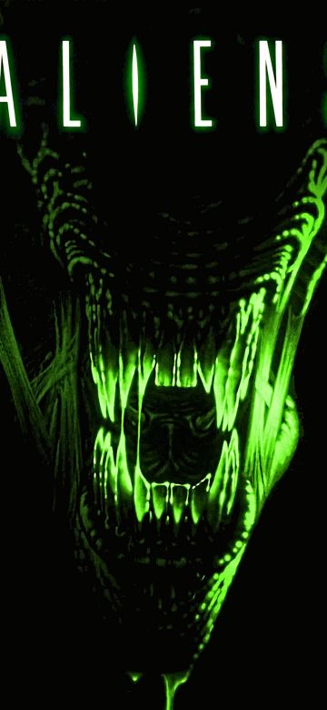 Aliens, 5K, Spooky, Black background, Xenomorph