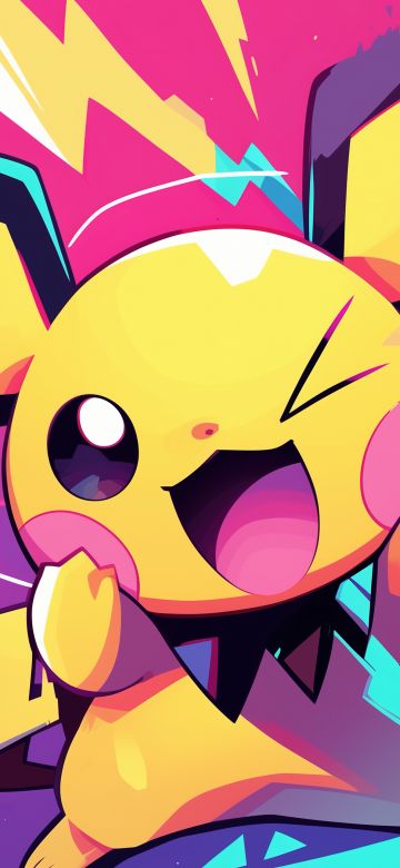 Pichu, Pokemon, 5K, AI art, Cartoon