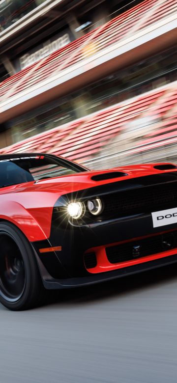 Dodge Challenger SRT Hellcat, Safety Car, 2024, 5K, 8K, Race track