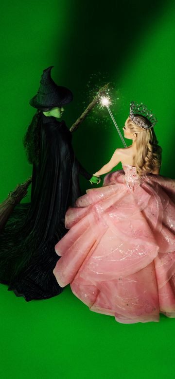 Wicked, 2024 Movies, Cynthia Erivo, Ariana Grande, 5K