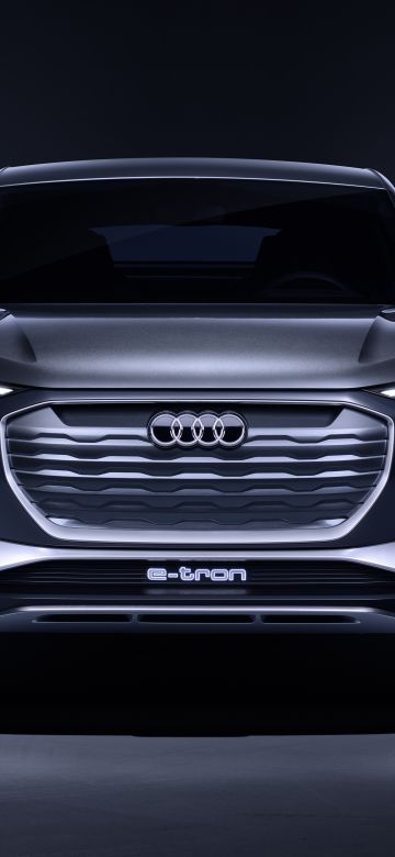 Audi Q4 Sportback e-tron, 5K, Electric SUV, Concept cars, 2020