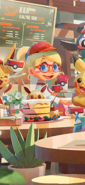 Pokémon Café Mix, 2020 Games, Android games, 5K, 8K