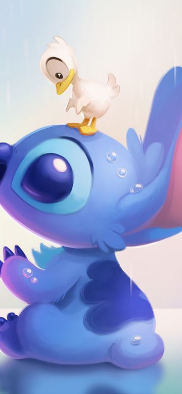 Koala, Stitch, Disney, 5K, Cartoon