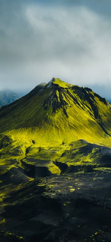 Maelifell, Volcano, Iceland, Foggy, 5K