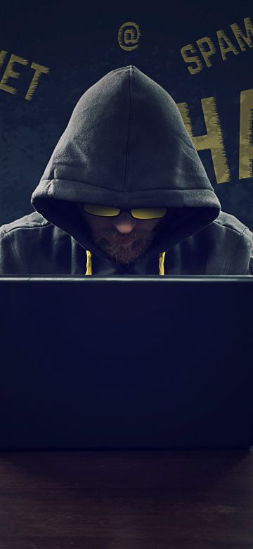 Hacker, Laptop, Hoodie, Modern, Malware, Cyber security, 5K, Programming, Hacking