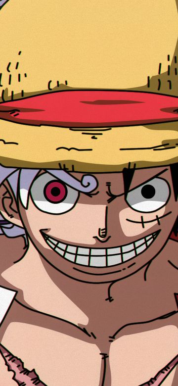 Monkey D. Luffy, Gear 5, Smiling, 5K