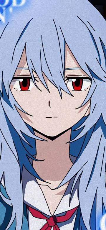 Rei Ayanami, Fan Art, Evangelion, 5K