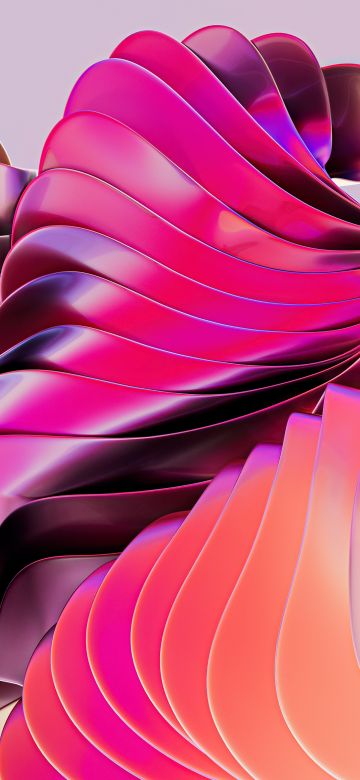 Pink abstract, 3D background, 5K