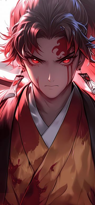 Yoriichi Tsugikuni, Katana, Demon Slayer: Kimetsu no Yaiba, 5K