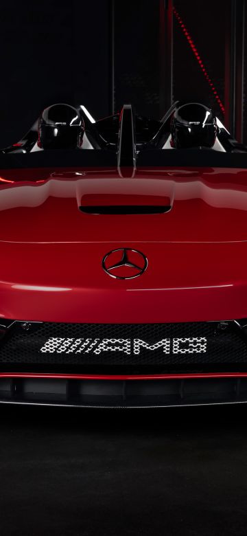 Concept Mercedes-AMG PureSpeed, 5K, 2024, Red cars