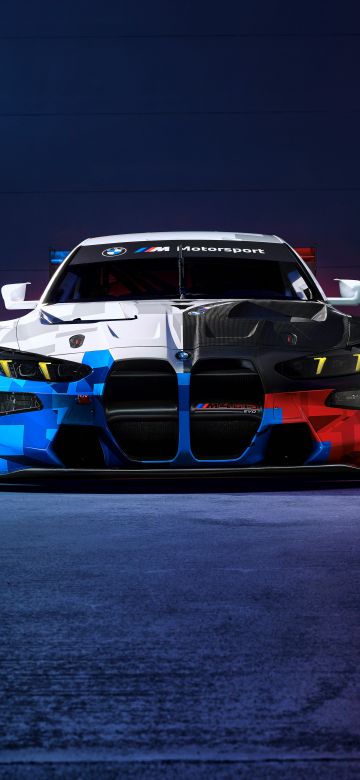 BMW M4 GT3 EVO, 2024, 5K, BMW M Motorsport, 8K