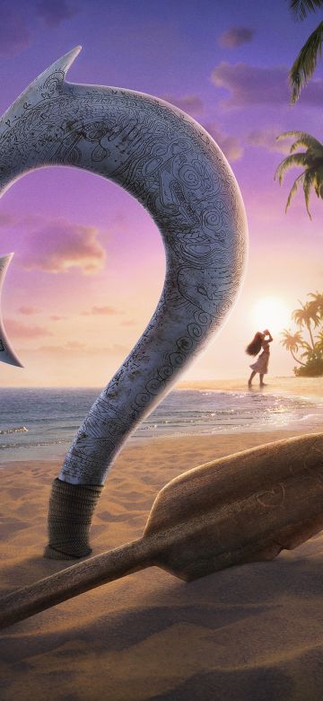 Moana 2, 2024, 5K, Movie poster, Walt Disney Animation