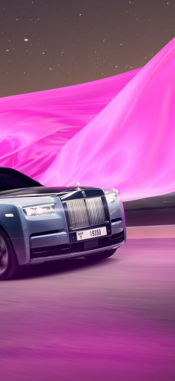 Rolls-Royce Phantom Series II, Pink aesthetic, 5K, 8K