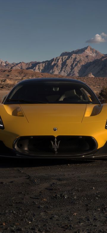 Maserati MC20, CGI, Sports car