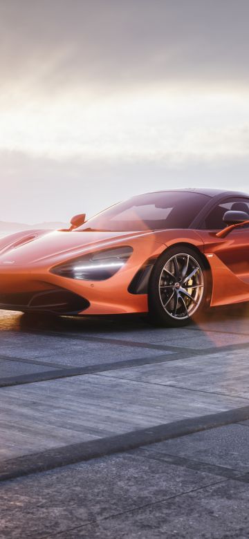 McLaren 720S, Orange cars, 5K, Sports car